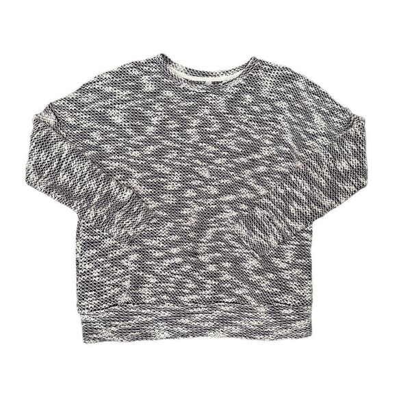 Fabletics Purple and White Crew Neck Sweater - Picture 1 of 4